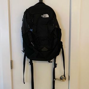 North Face Black Recon Backpack